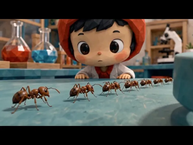 ¿Cómo saben las hormigas por dónde ir?