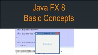 JavaFX 8 Tutorial - Basic Concepts