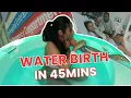 Lagu Birth Vlog | Natural Water Birth | Unmedicated