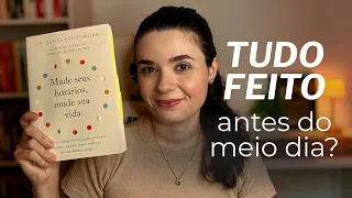Eu te imploro, organize seus horários assim (não é você, são seus horários)