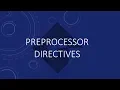 preprocessor directives in GMS2