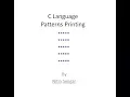 C Programming simple square pattern