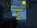 views in SQL in Telugu SQL tutorial interview preparation