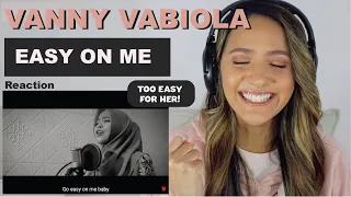 Download VANNY VABIOLA - EASY ON ME ( Adele Cover) | REACTION!! MP3