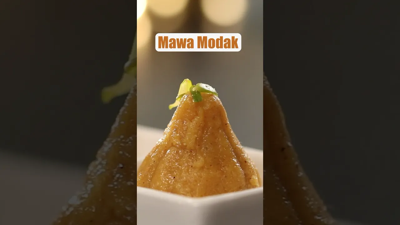 One day left until Bappa goes back home, so quickly make mawa modak while he