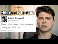 Self deprecating humor is toxic
