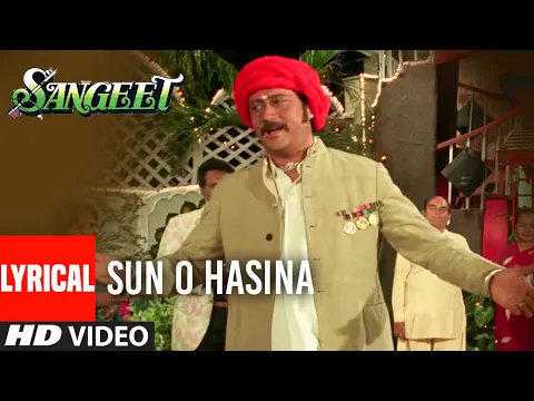 Download MP3 Sun O Haseena Kajal Wali Lyrical Video Song | Sangeet | Jolly Mukharjee |Jackie Shroff,Madhuri Dixit