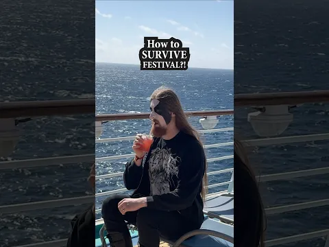 The only survival guide you'll ever need. 😂🔥 See you aboard @70000tons of METAL 2027!🔥 #shorts