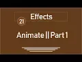 21 - jQuery Tutorial Effects Animate Part 1