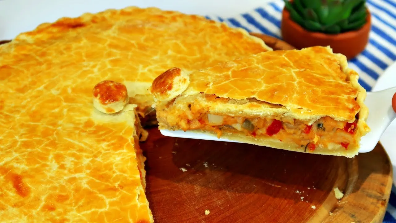 Torta de PALMITO: aprenda a fazer massa caseira e recheio supercremoso | Rita Lobo | Cozinha Prática. 
