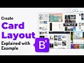 How to use Card Layout Class in Bootstrap 5 - Explained with Practical Bootstrap 5 Tutorial