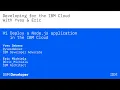 Back to basics - Deploy a Node js application in the IBM Cloud