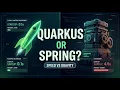 Quarkus vs Spring Boot Which Java Framework Actually Ships Faster 2026 Deep Dive