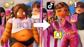 bullied for my FAT so I became a BADDIE Berry Avenue