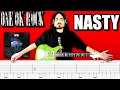 Download Lagu 【新曲】ONE OK ROCK - NASTY Guitar Cover ギター弾いてみた Tabs タブ譜