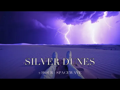 Astronaut Jams ⚡ Silver Dunes Spacewave | 2 Hour Retro Space Music for Focus