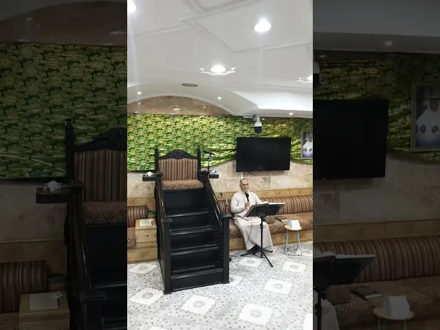 لحظة مميزة من البث المباشر