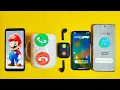 Incoming Call on Samsung A8 Mario + Glass Cup + Earbuds + iPhone X + Google Pixel 10 pro 
