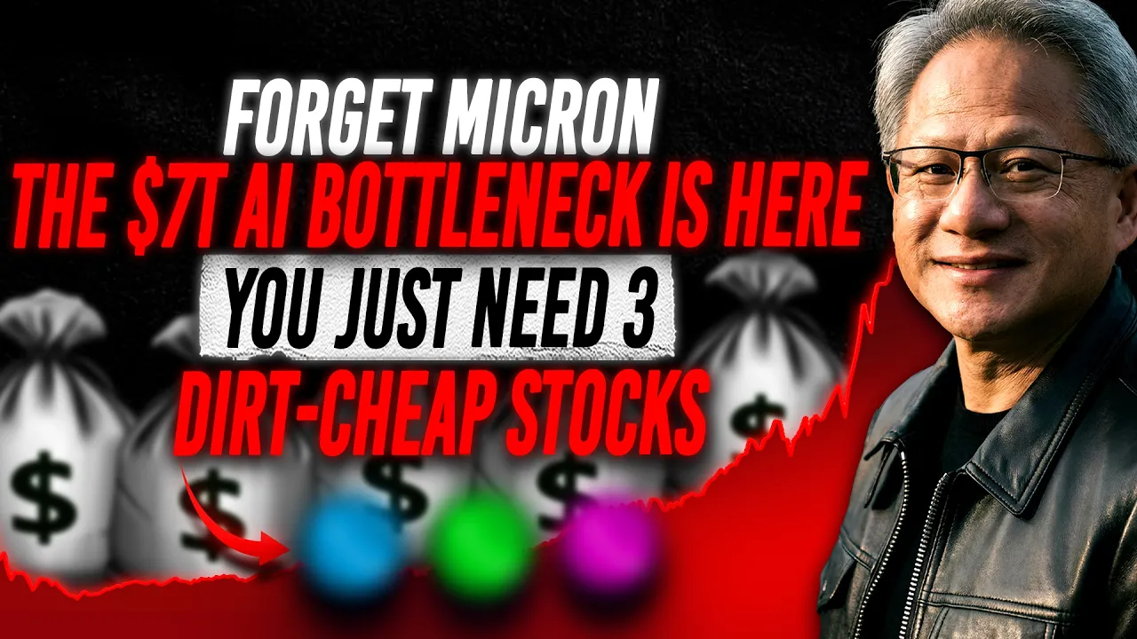 Act FAST!! If You Missed Micron At $100,  Buy These 3 AI Bottleneck Stocks NOW - Your Last Chance!