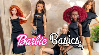 Barbie Basics Made To Move With Removable Heads All 5 Dolls DIY Purse Quick Backdrop  Barbie Basics Made To Move With Removable Heads All 5 Dolls DIY Purse Quick Backdrop