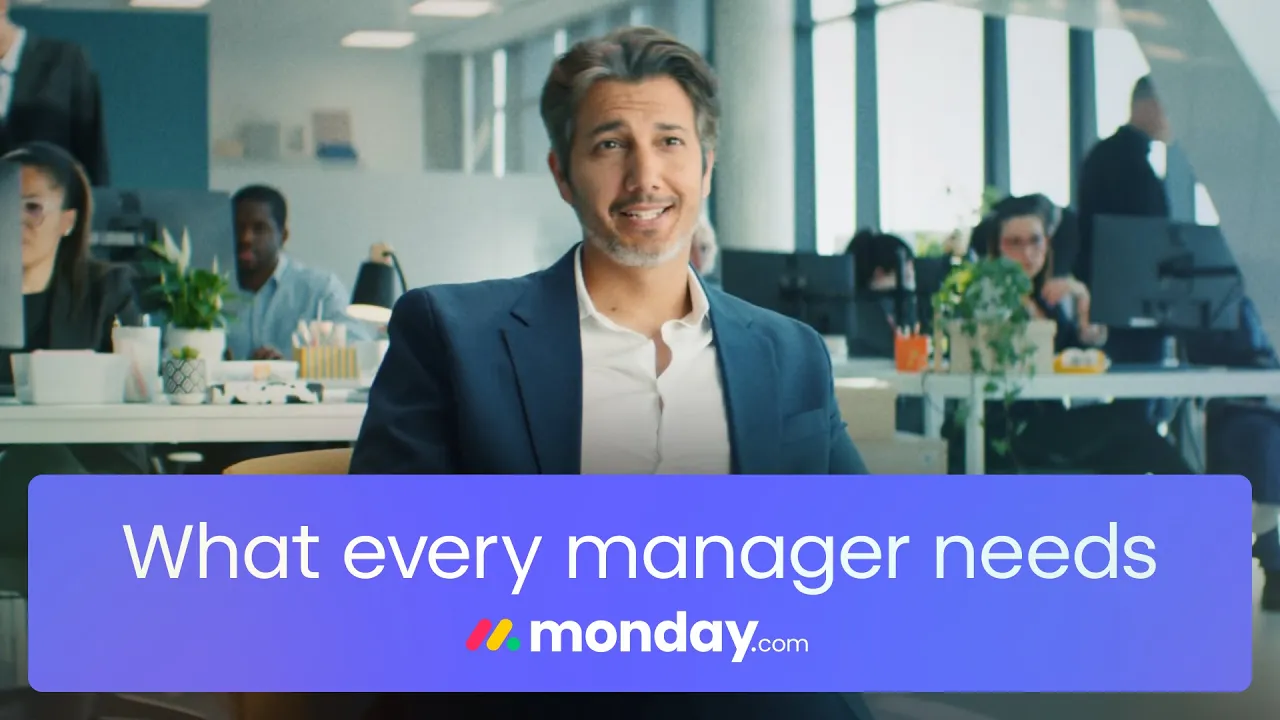 monday.com — monday.com — Manage What You Can See (YouTube video ad)
