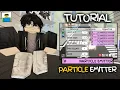 HOW TO USE PARTICLE EMITTER NODE IN JJS SKILL BUILDER UPDATE JJS Roblox