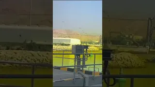 تسرب غاز سام ميناء العقبه تصوير الصديق انس ابراهيم الصرايره 