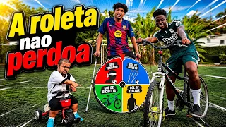 DESAFIO DA ROLETA: QUEM VAI SE DAR MAL?