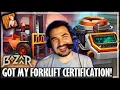 Download Lagu GOT MY FORKLIFT CERTIFICATION! - The Bazaar