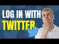 Log In with Twitter OAuth2 with React and NodeJS