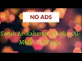 Download Lagu Surah Ar Rahman, YA Sin, Al Mulk, Al Waqia  by Mishary Al Afasy   NO ADS
