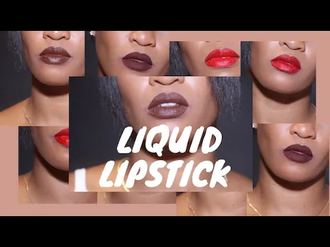 Download MP3 LIQUID LIPSTICK / THE LIP BAR / TRY-ON | Withlove_Lisa