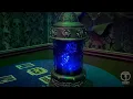 Cracker Barrel Light Up Sorcerers Lantern with Projection demo
