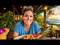 Open-Air Dining in Hilo Hawaii Pineapples Island Fresh Cuisine