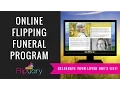Introducing Flipuary - online Funeral Program with Obituary