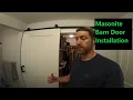 Masonite Barn Door Installation