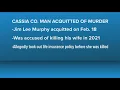 Cassia County man acquitted of murder