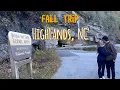 Fall Trip HIGHLANDS NC Hiking Restaurants Waterfalls and More