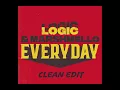 Logic \u0026 Marshmello - Everyday (Clean Edit)