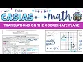 Translations on the Coordinate Plane 8th Grade Math Pre-Algebra