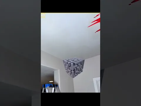 “This 3D Wall Illusion Will Blow Your Mind 🤯🔥 #3DArt #Illusion #Shorts”