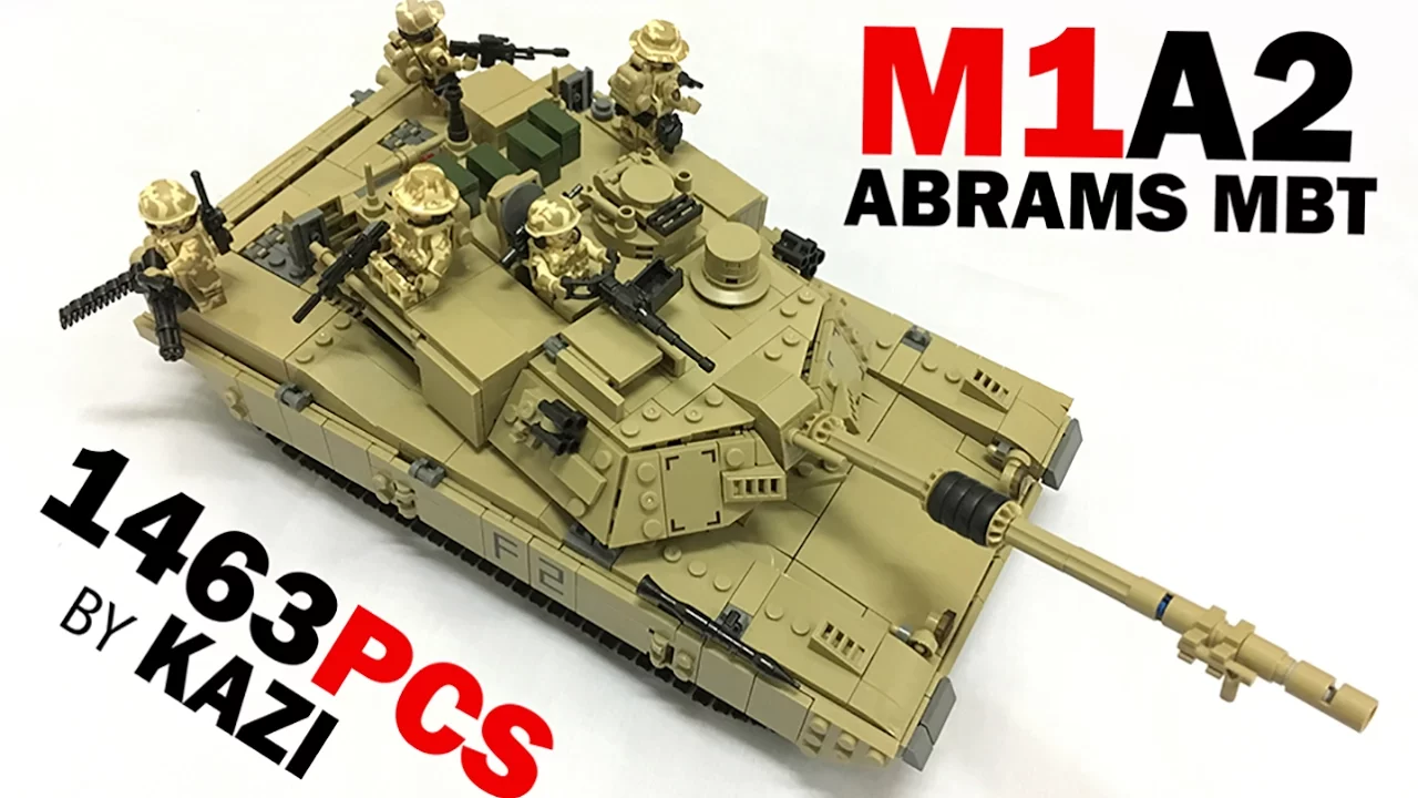 How To Build A Mini LEGO Tank 3 Pieces. 
