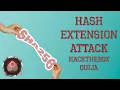Hash Extension Attack HackTheBox Ouija