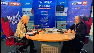 Настоятель храма святого Иоанна Предтечи Дмитрий Олихов в прямом эфире ответил на вопросы омичей