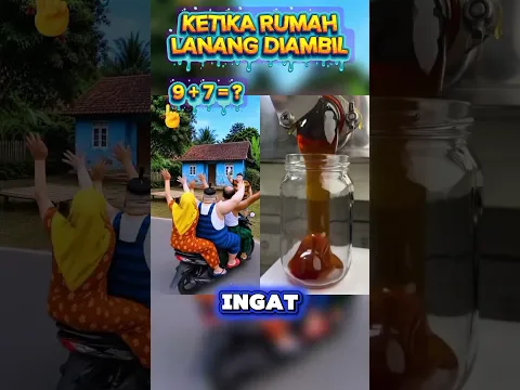 KETIKA RUMAH LANANG TIBA-TIBA DIAMBIL ORANG #satisfying #asmr #lucu