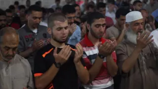 صلة التراويح فى مسجد العمري بصوت الشيخ عاهد زينو دندنها
