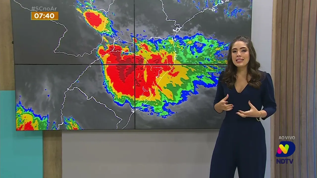 Confira a previsão do tempo para esta sexta-feira e fim de semana em SC