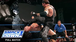 full match the undertaker vs brock lesnar vs big show smackdown aug 28 2003