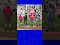 Local postal carriers rally support at Monroe County Courthouse March 23 2025