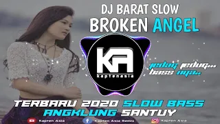 Download DJ BARAT SLOW BROKEN ANGEL - TERBARU 2020 SLOW BASS ANGKLUNG SANTUY MP3